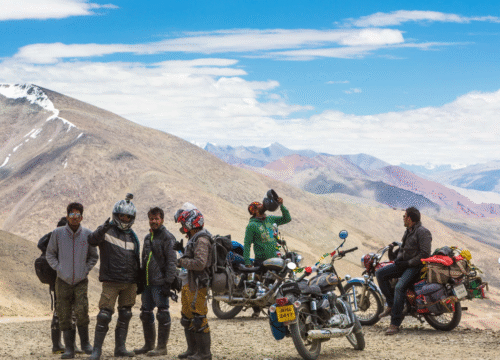 Manali Leh Backpacking Bike Trip